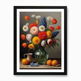 Flowers In A Vase 1 Art Print