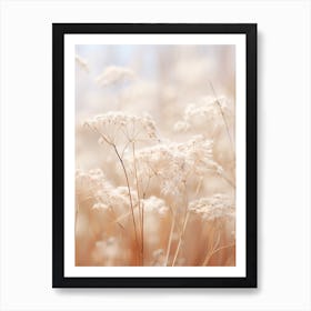 Boho Dried Flowers Gypsophila 5 Art Print