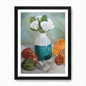 Winter Still Life Art Print