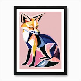 Fox Illustration 13 Art Print