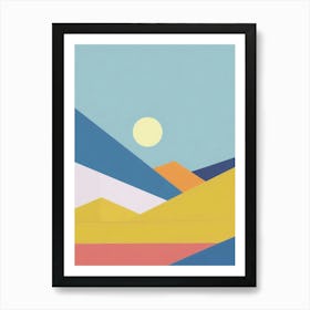 Abstract Landscape Art Print