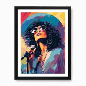 Diana Ross 2 Art Print