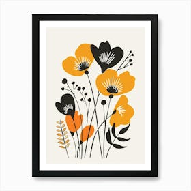 Poppies 128 Art Print