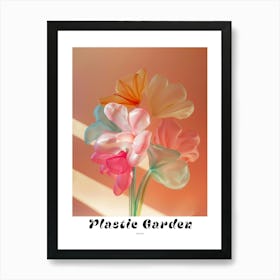 Dreamy Inflatable Flowers Poster Orchid 3 Art Print