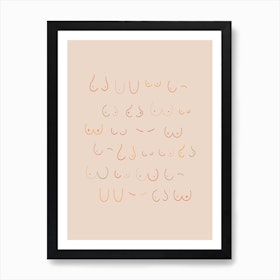 All Boobs Are Beautiful Art Art Print by maize