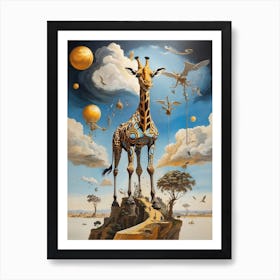 Giraffe Art Print