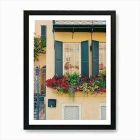 Charleston Architecture on Film Art Print