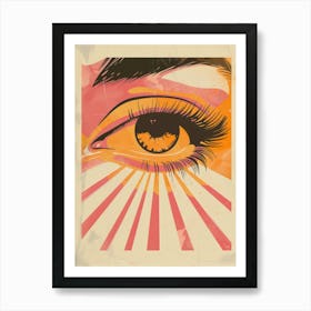 Eye Of The Sun Art Print