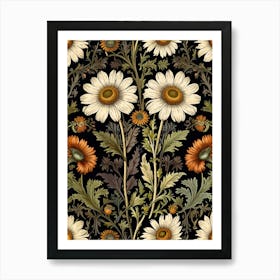 William Morris Daisy Pattern Art Print