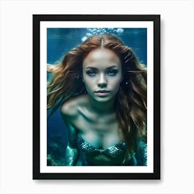 Mermaid-Reimagined 89 Art Print