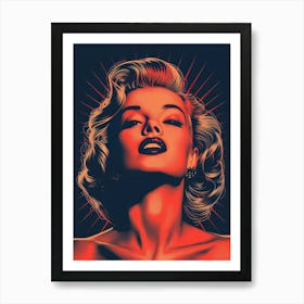 Marilyn Monroe 6 Art Print