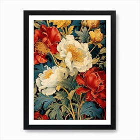 Peonies By John Everett Millais Art Print