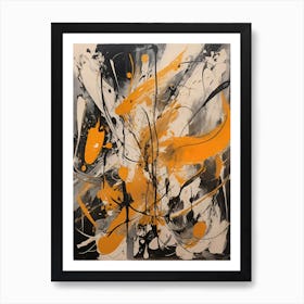 Abstract Expressionism-[Vol.02]-4/4 Art Print