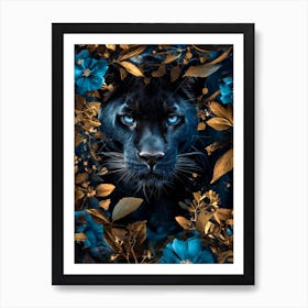 Black Panther Art Print