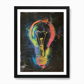 Light Bulb 25 Art Print