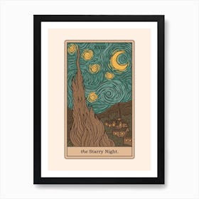 The Starry Night Art Print