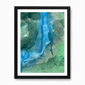 Watercolour On Paper Art Print