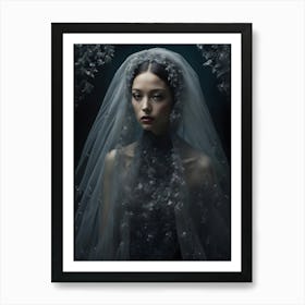 Bride In A Veil Affiche