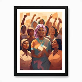 Women Of Africa Art Print