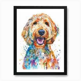 Fawn Dog Art Print