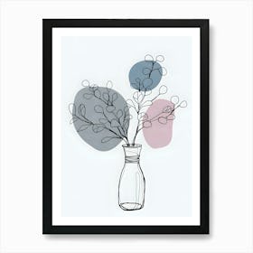 Vase Of Flowers Art Print