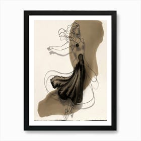 Ballet Dancer Art Print