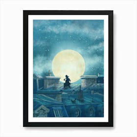 Rooftoppers Art Print
