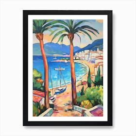 Budva Montenegro 2 Fauvist Painting Art Print