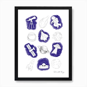 Out of This World Art Print