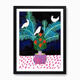 Three Little Birds Art Print