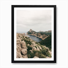 Cliffs Of Cap De Formentor On Mallorca In Spain Art Print