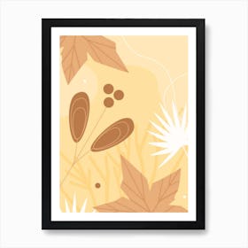 Autumn Leaves 2 Art Print