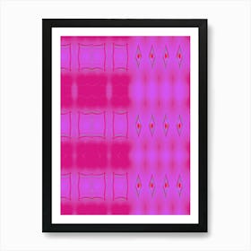 Pink Abstract Art Print