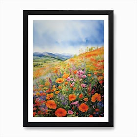 Wildflower Field Art Print