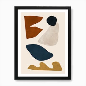 Modern expressionist 3 Art Print