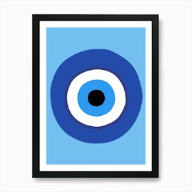 blue Eye 4 Art Print