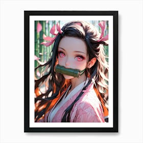 Nezuko Art Print