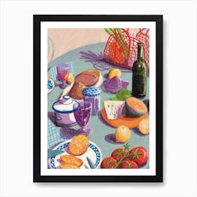 Weekend Picnic Art Print