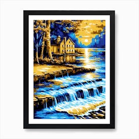 House By The River Art Print