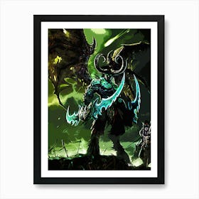Demons World Of Warcraft gaming movie Art Print