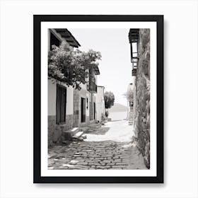 Bodrum, Turkey, Photography In Black And White 7 Art Print