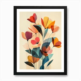 Flowers In A Vase 18 Art Print