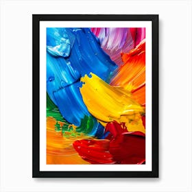 Abstract Painting 81 Art Print