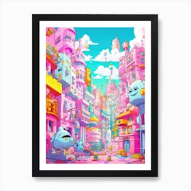 Cityscape 4 Art Print