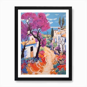 Sardinia Italy 2 Fauvist Painting Art Print