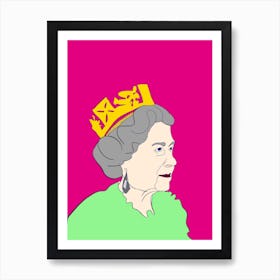 Queenie Art Print