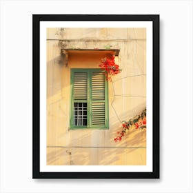 Window Of A House In Vietnam Art Print