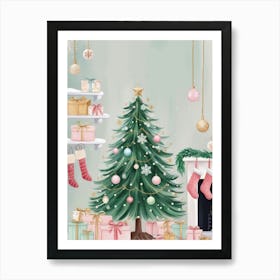 Christmas Tree 3 Art Print