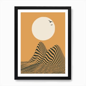 Desert Flight Art Print