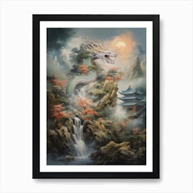 Dragon Natural Scene 7 Art Print